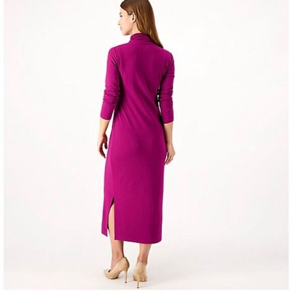 Attitudes By Renee Turtleneck Dress - Picture 2 of 8